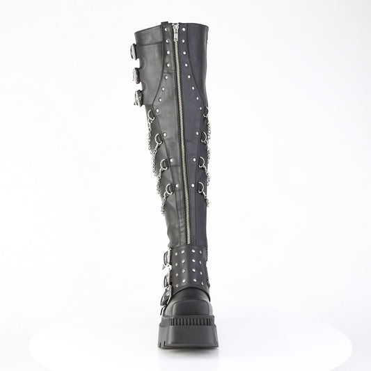 【DEMONIA】WRATH-310 厚底ブーツ Blk Vegan Leather【取寄】