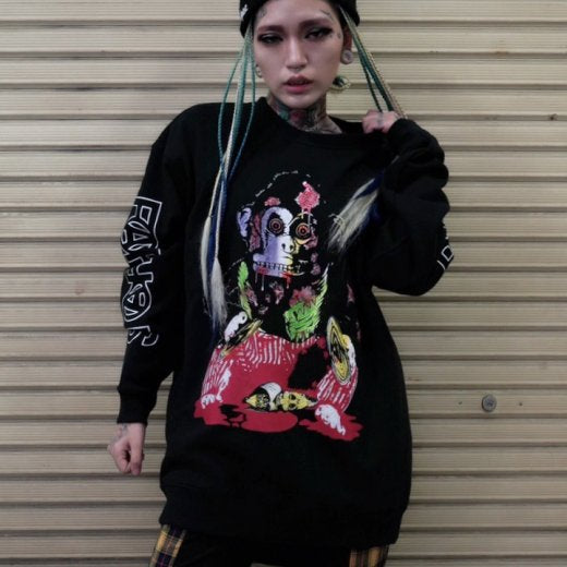 【FAR STAR】トレーナー(門番モンキー/カラー)