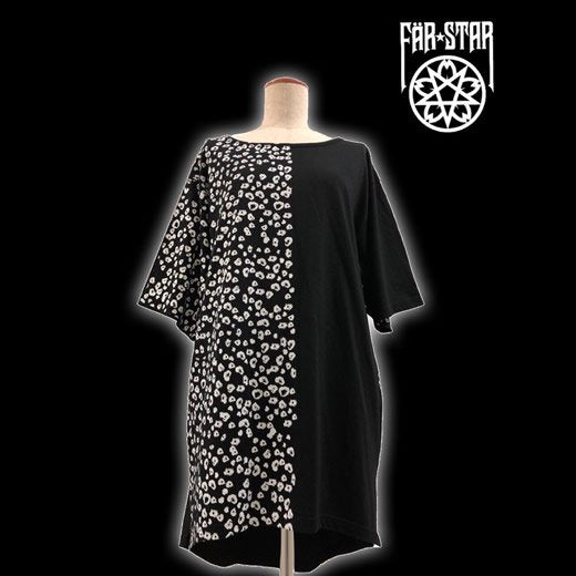 【FAR STAR】BIG フィッシュテイルTシャツ(目豹)