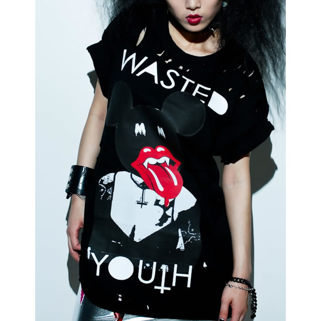 WASTED YOUTH MICKEY TEE