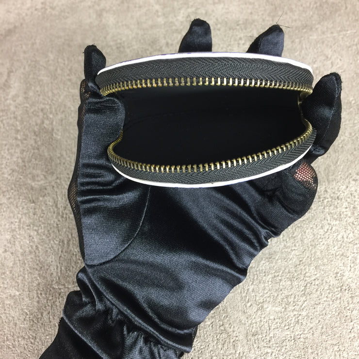 STEAMPUNK CAT/RAVEN COIN CASE