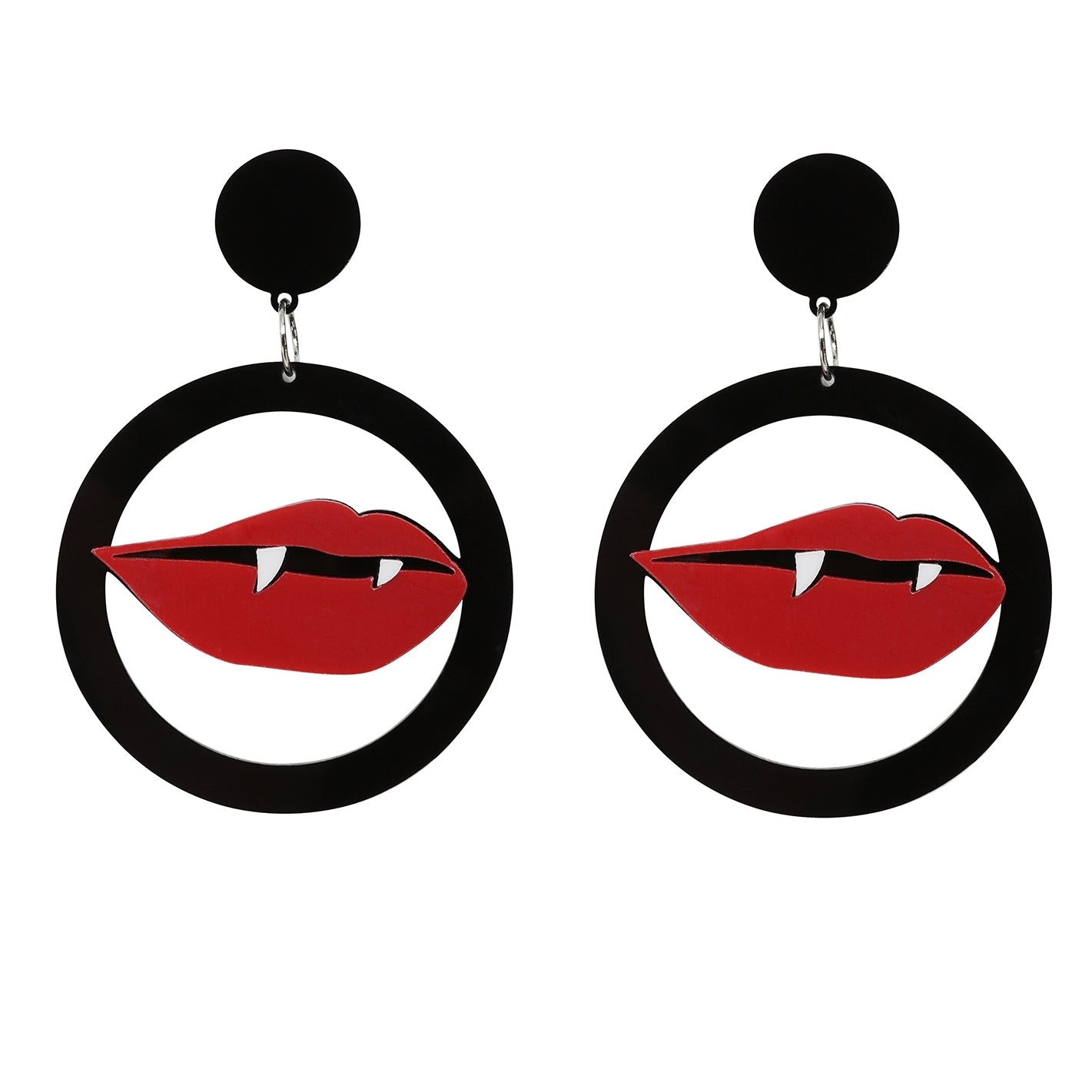 Earrings-VAMPY KISS EARRINGS