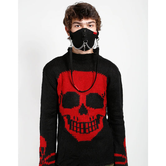 【TRIPP NYC】SPIKE & CHAIN FACE COVER(IS5034-001)