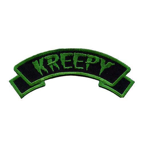 【KREEPSVILLE666】アイロンパッチ(アーチ型/GREEN)