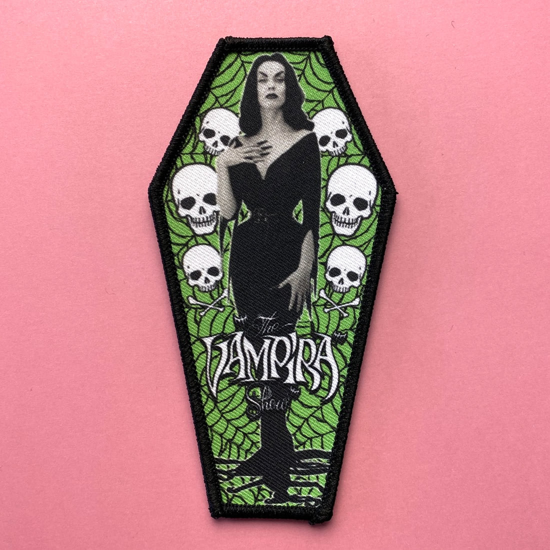 【KREEPSVILLE666】アイロンパッチ(VAMPIRA COFFIN)