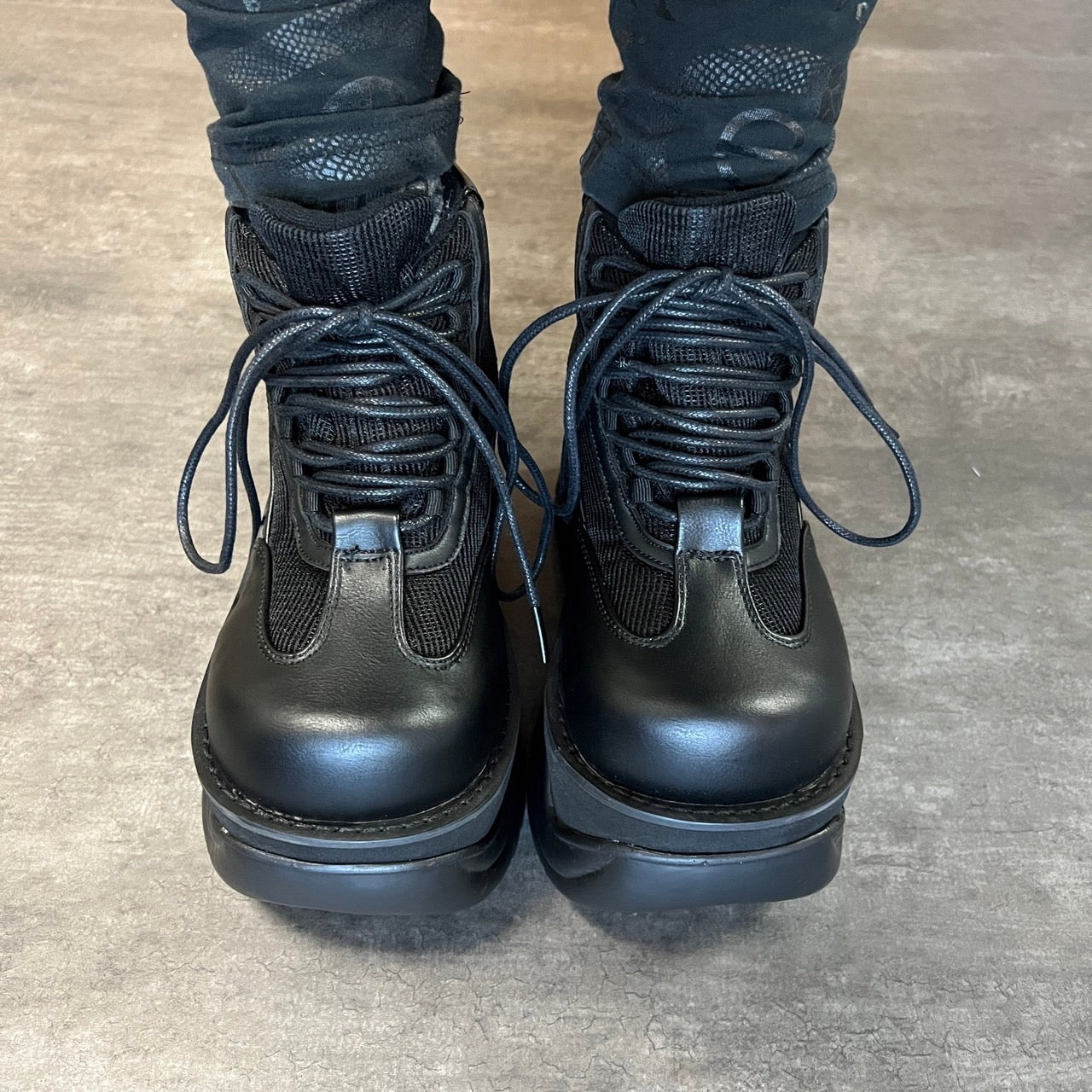 Platform sneakers *BOXER-01/B/PU