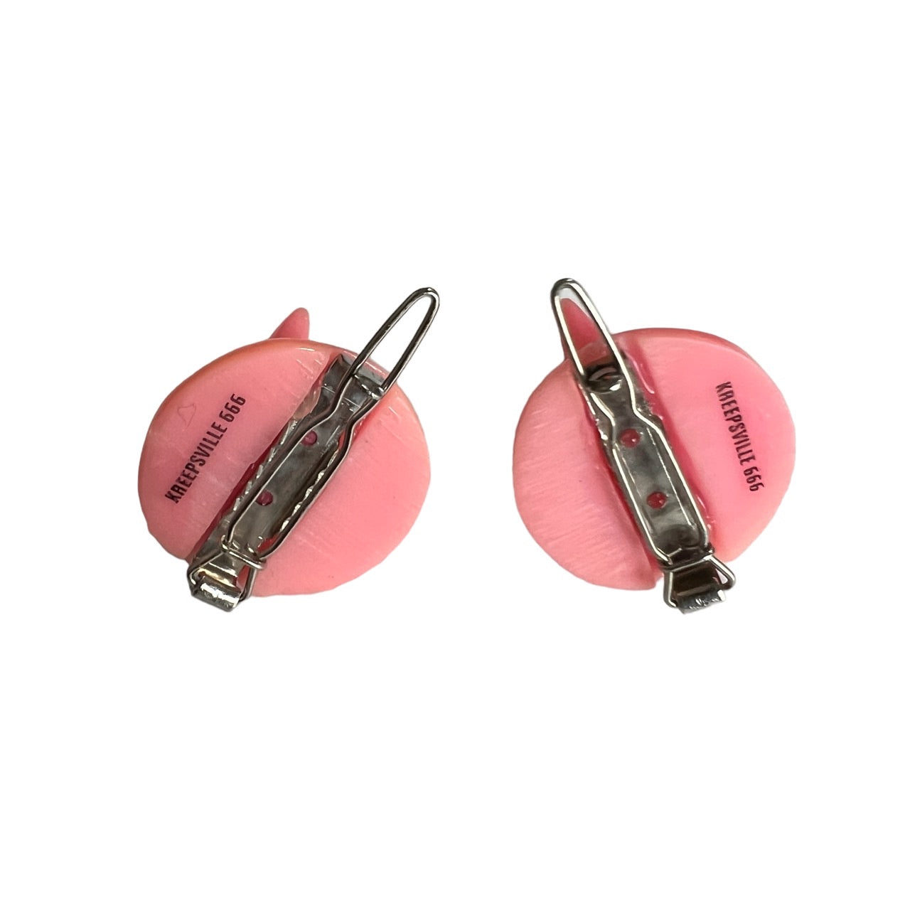 Devil horn hair slide