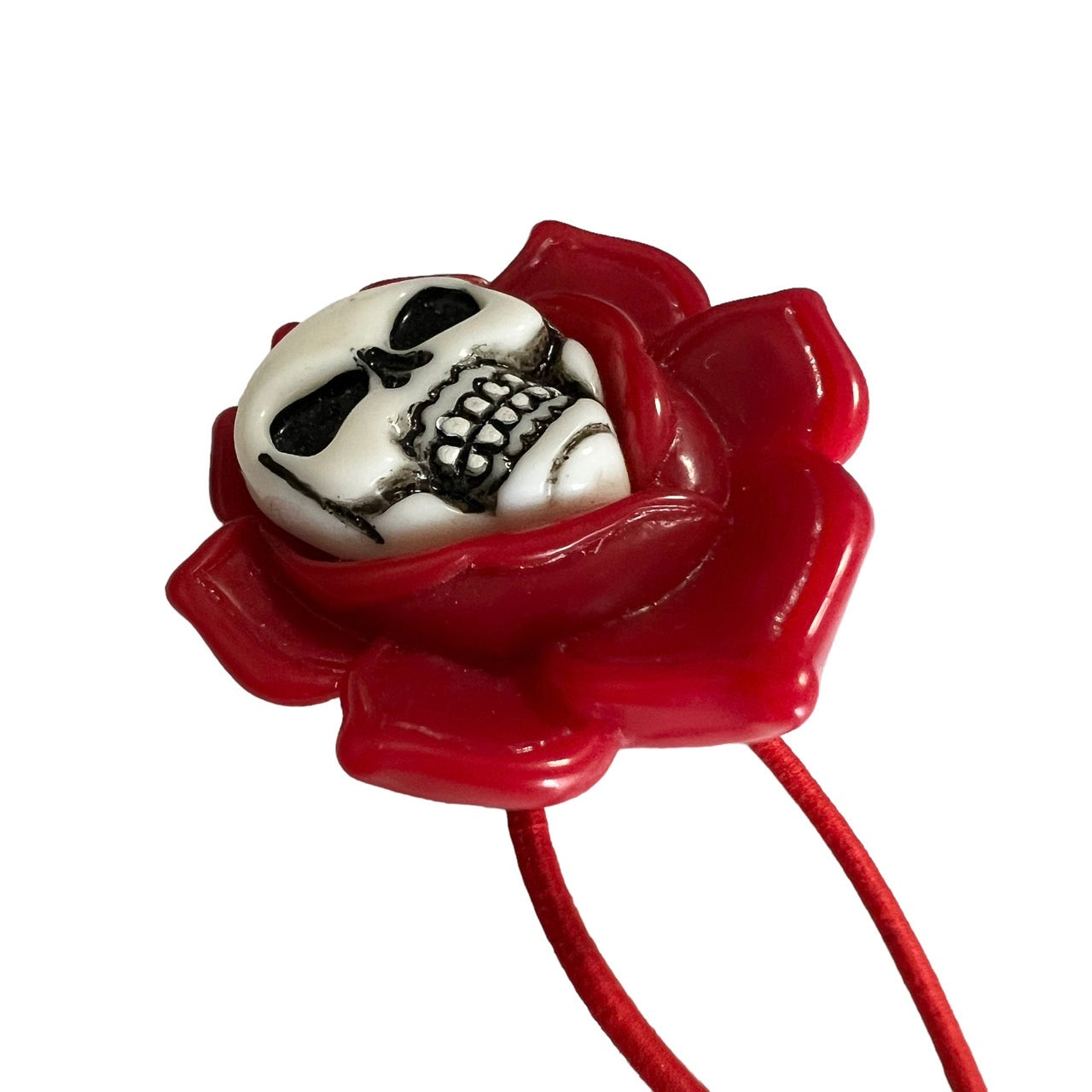 スカルローズ・ヘアゴム