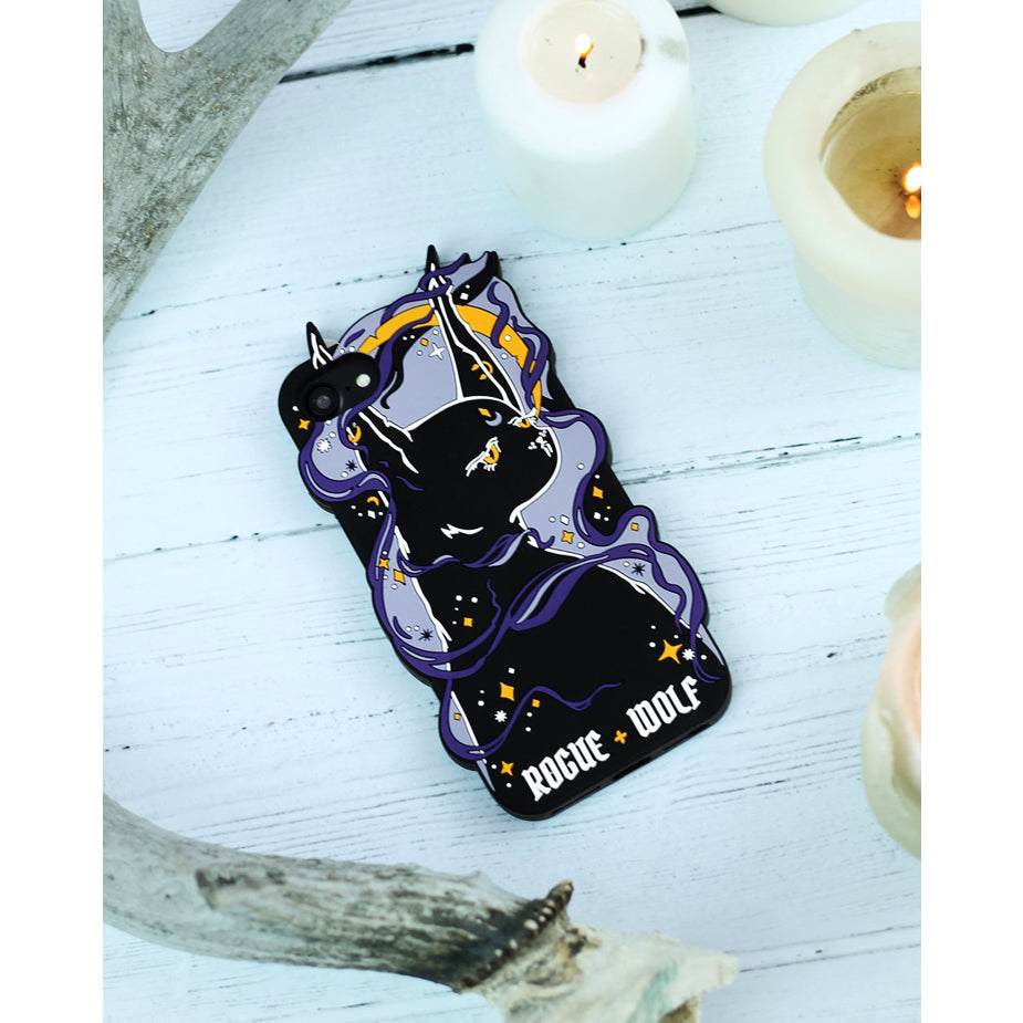 WITCH KITTEN MERLYN PHONE CASE