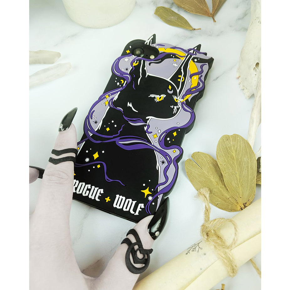 WITCH KITTEN MERLYN PHONE CASE