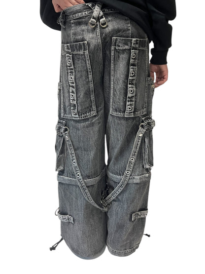 【TRIPP NYC】DENIM FULL FORCE PANT FOG WASH(JM7155MB)