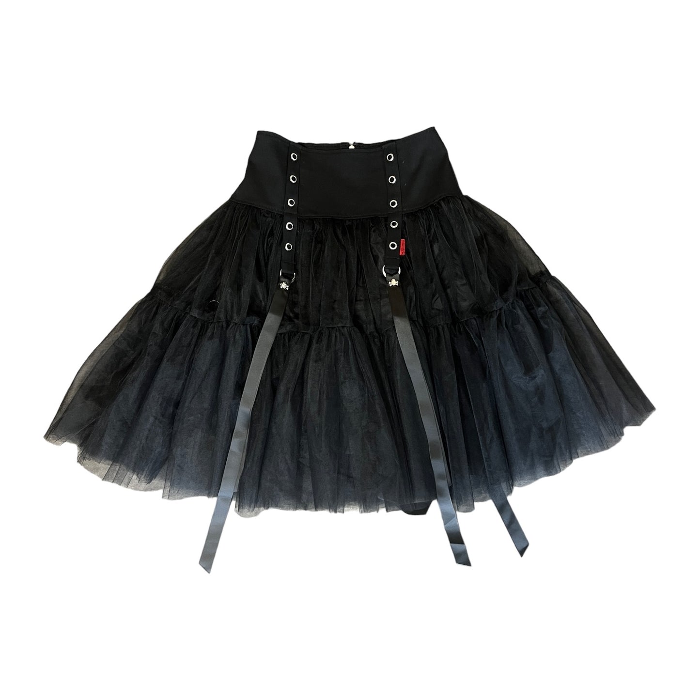 【TRIPP NYC】TUTU RIBBON TULLE SKIRT BLACK(IO4972)