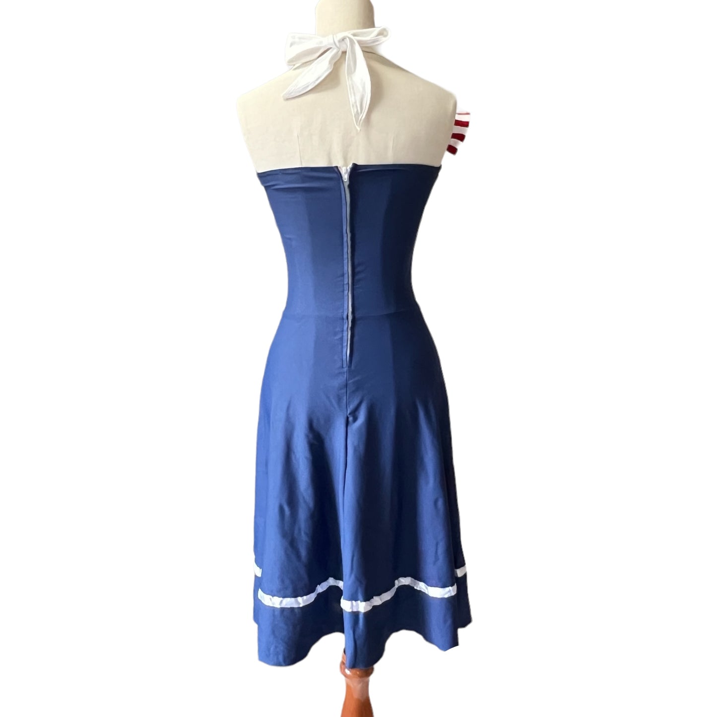 【LOLITA GIRL CLOTHING】セーラー風ホルタードレス