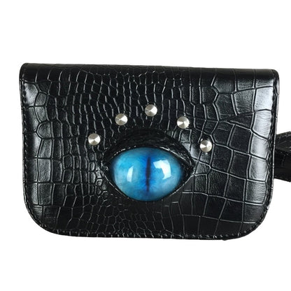 CAT EYE WAIST BAG / BLUE