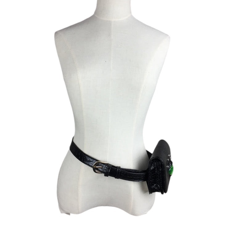 CAT EYE WAIST BAG / GREEN