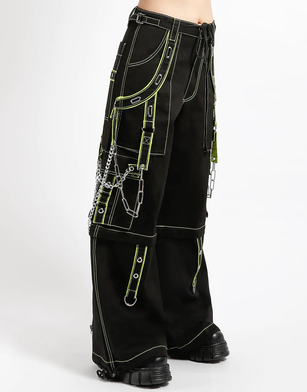 TRIPP NYC {RARE} Chains mens Green/Black pants | eBay