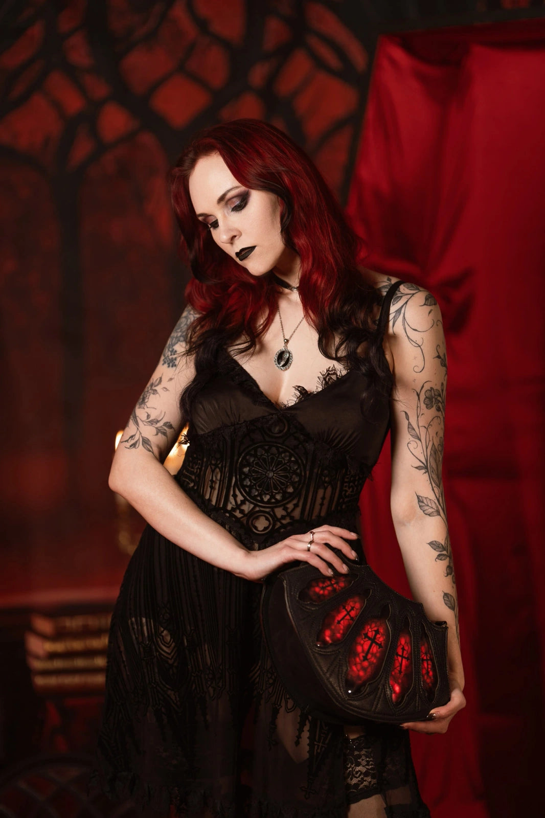 【RESTYLE】バッグ＊BLOODVEIL SHOULDER BAG【取寄】