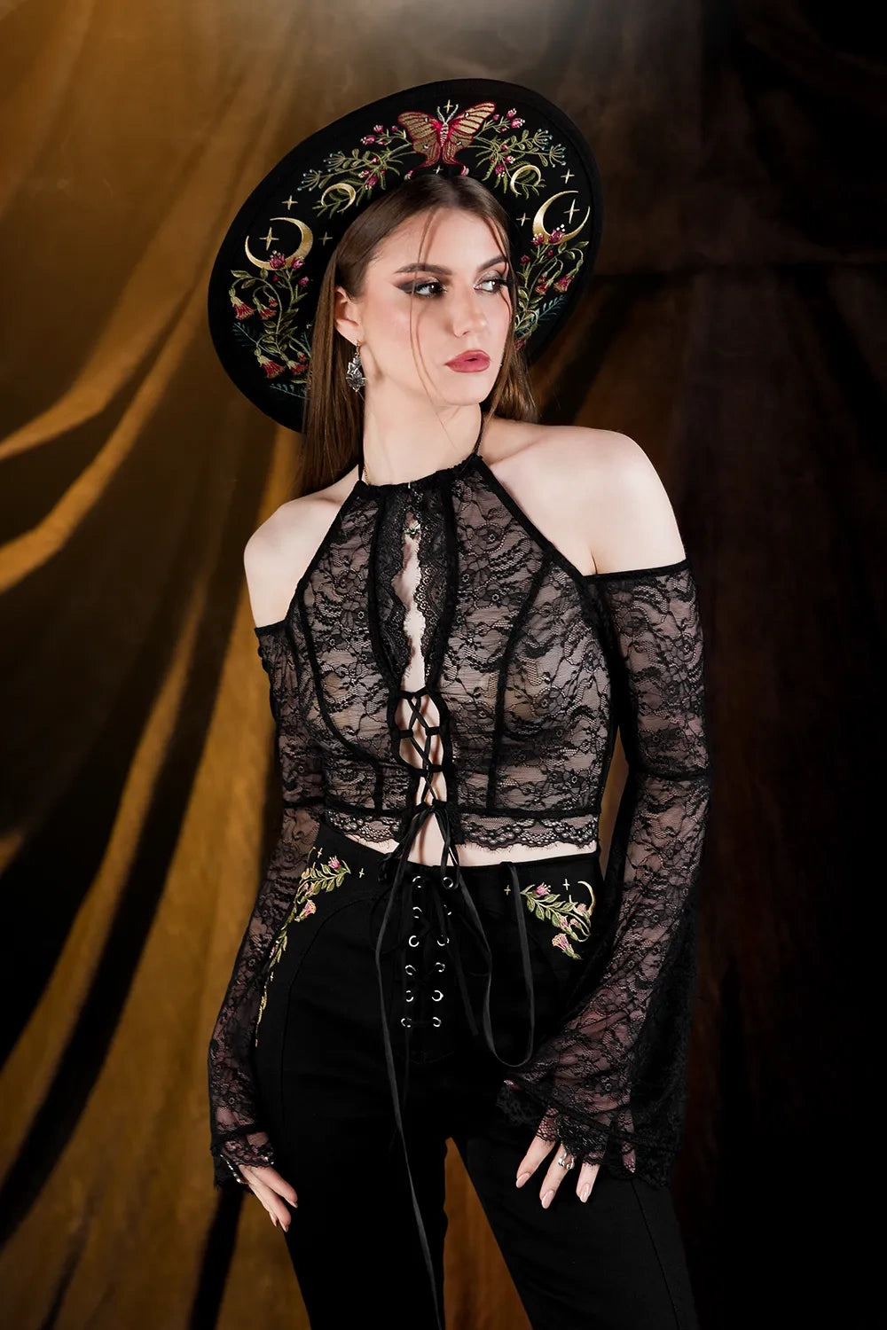 【RESTYLE】パンツ＊BOTANICA BELLBOTTOMS【取寄】