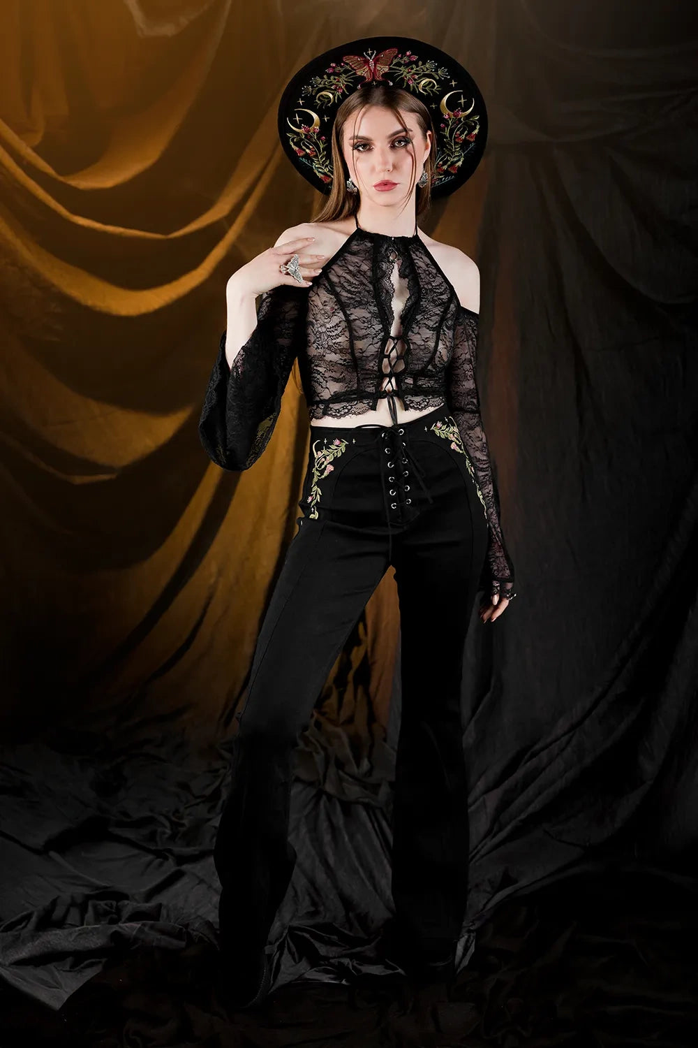 【RESTYLE】パンツ＊BOTANICA BELLBOTTOMS【取寄】