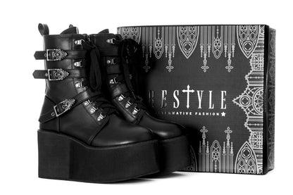 【RESTYLE】ブーツ＊CEREMONY PLATFORMS【取寄】