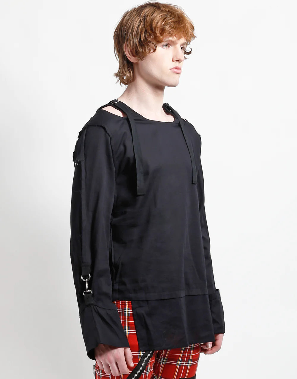 【TRIPP NYC】モスリントップ＊PUNK TOP BLACK(CP7156M)
