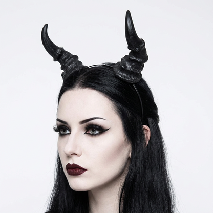 【MALICIOUS.X】DEVIL 02 デビルズホーン カチューシャ / Devil Horn Headband