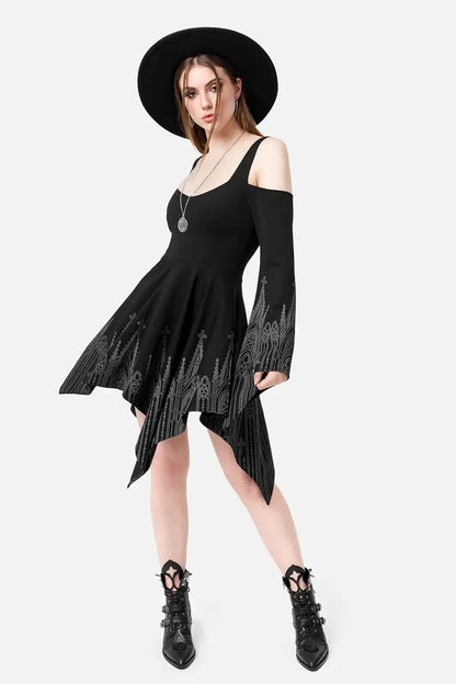 【RESTYLE】ドレス＊INFERNAL CHAPEL MINI DRESS【取寄】