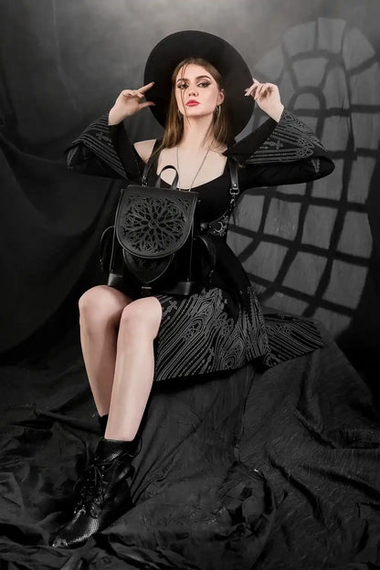 【RESTYLE】ドレス＊INFERNAL CHAPEL MINI DRESS【取寄】