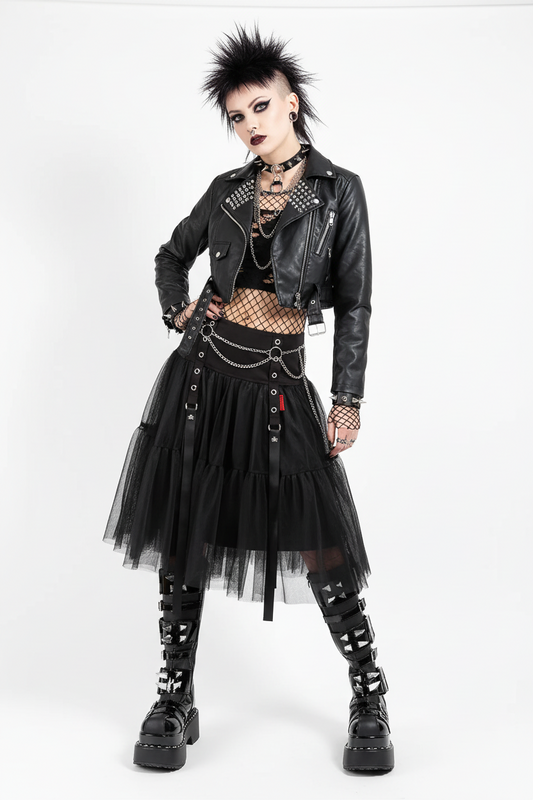 【TRIPP NYC】チュチュスカート＊TUTU RIBBON TULLE SKIRT BLACK(IO4972)