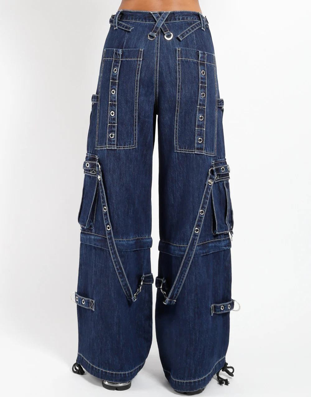 【TRIPP NYC】DENIM STRAP PANT(JM7117M-DS)