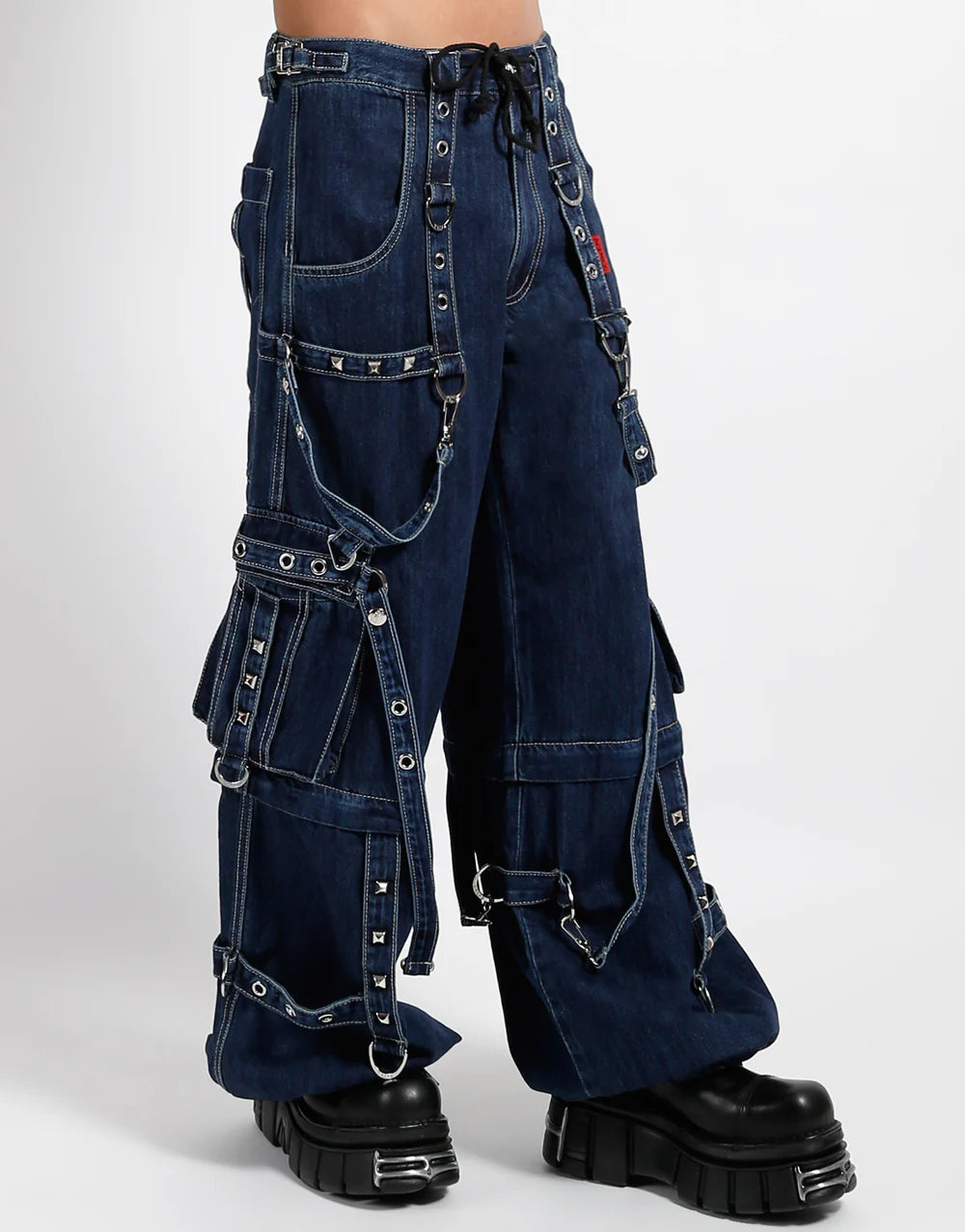 【TRIPP NYC】DENIM STRAP PANT(JM7117M-DS)