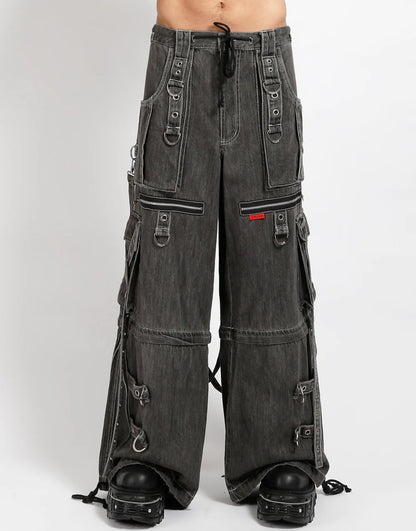 【TRIPP NYC】X-STRAP PANT BLACK DENIM(JM7144M)