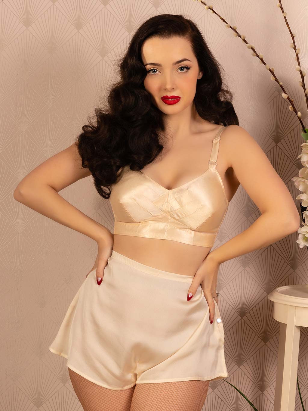 WHAT KATIE DID//ブラジャー＊CC09 1940s Bra L6036【取寄