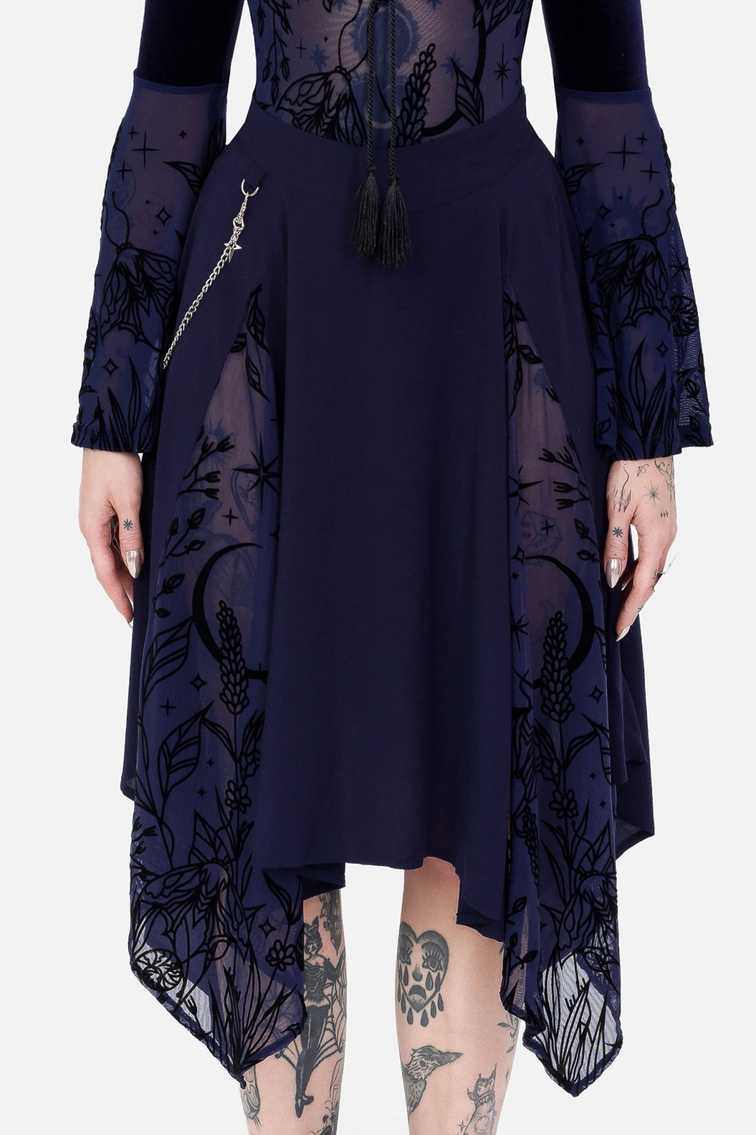 【RESTYLE】スカート＊LUMINARY MIDI SKIRT【取寄】