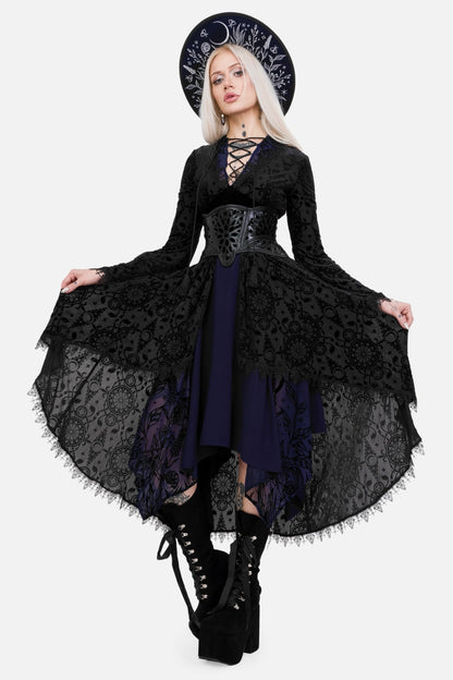 【RESTYLE】スカート＊LUMINARY MIDI SKIRT【取寄】