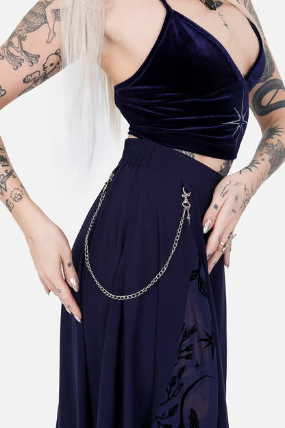 【RESTYLE】スカート＊LUMINARY MIDI SKIRT【取寄】