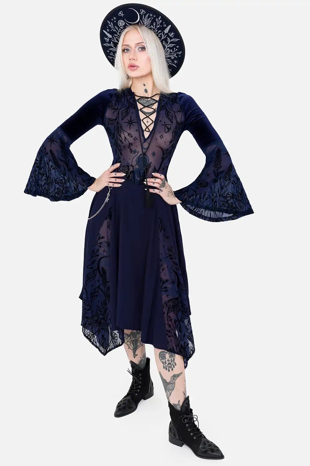 【RESTYLE】スカート＊LUMINARY MIDI SKIRT【取寄】