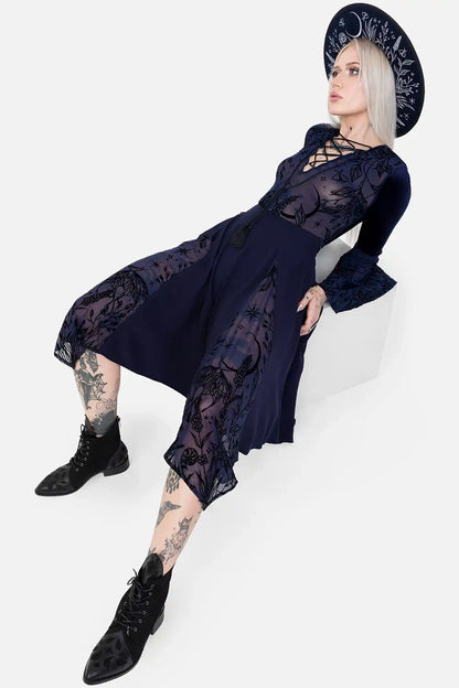 【RESTYLE】スカート＊LUMINARY MIDI SKIRT【取寄】