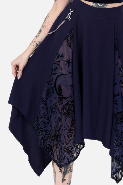 【RESTYLE】スカート＊LUMINARY MIDI SKIRT【取寄】