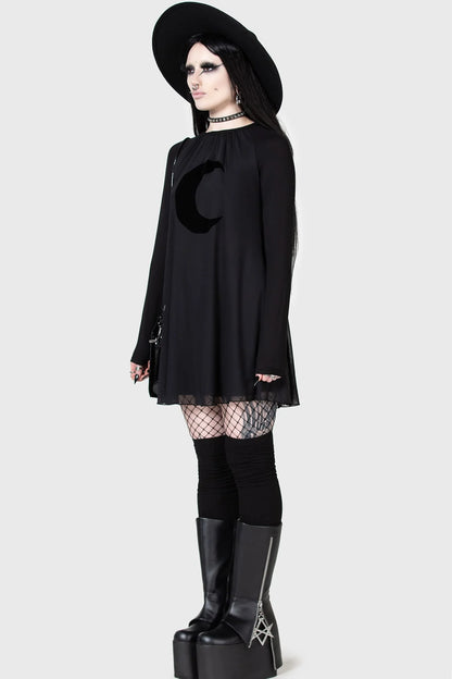 【KILL STAR】Lunar Apex Raglan Dress＊チュニック丈ラグランドレス