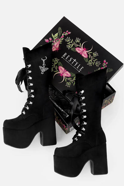 【RESTYLE】ブーツ＊NIGHT WANDERER PLATFORMS【取寄】