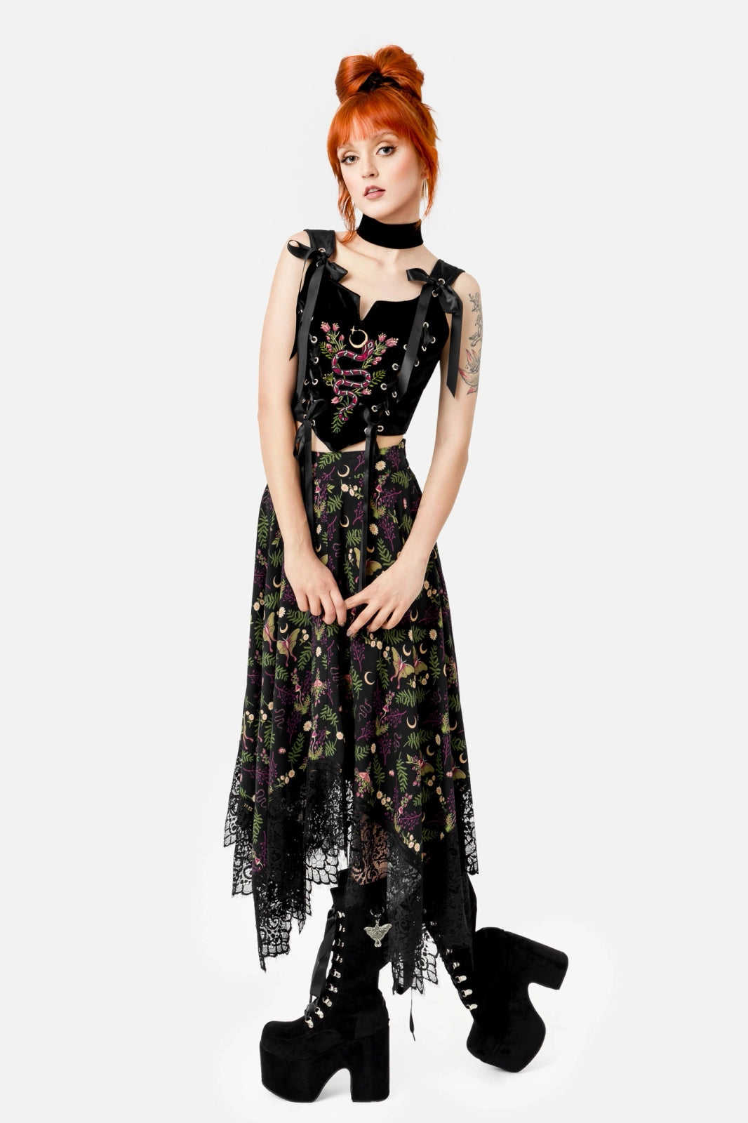 【RESTYLE】ブーツ＊NIGHT WANDERER PLATFORMS【取寄】