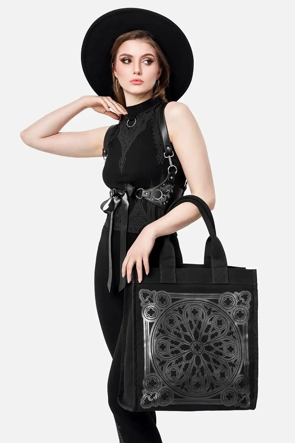 【RESTYLE】バッグ＊ROSARIUM TOTE BAG【取寄】