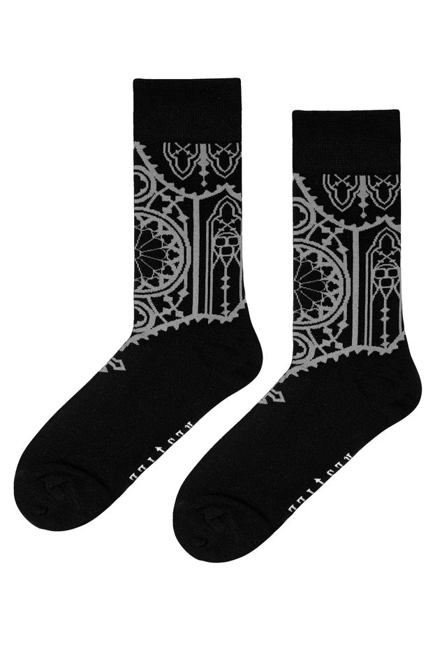 【RESTYLE】ソックス＊SACRUM JACQUARD SOCKS