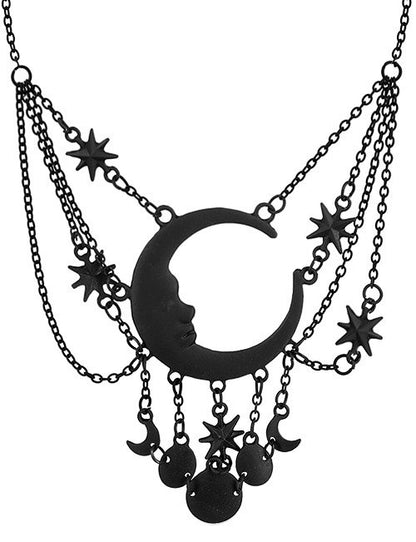 【RESTYLE】ネックレス＊SLEEPLESS NIGHTS BLACK NECKLACE