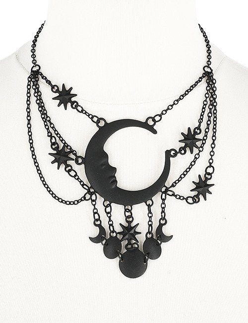 【RESTYLE】ネックレス＊SLEEPLESS NIGHTS BLACK NECKLACE