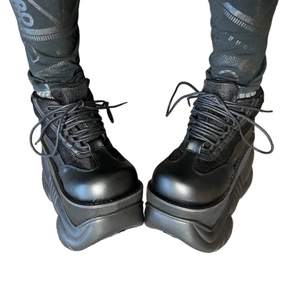 Platform sneakers *BOXER-01/B/PU