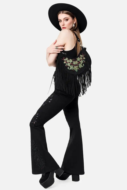【RESTYLE】パンツ＊TWISTED FATE BELL-BOTTOMS【取寄】