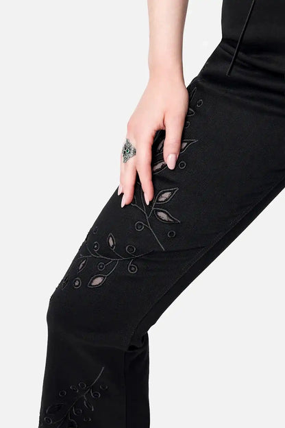 【RESTYLE】パンツ＊TWISTED FATE BELL-BOTTOMS【取寄】