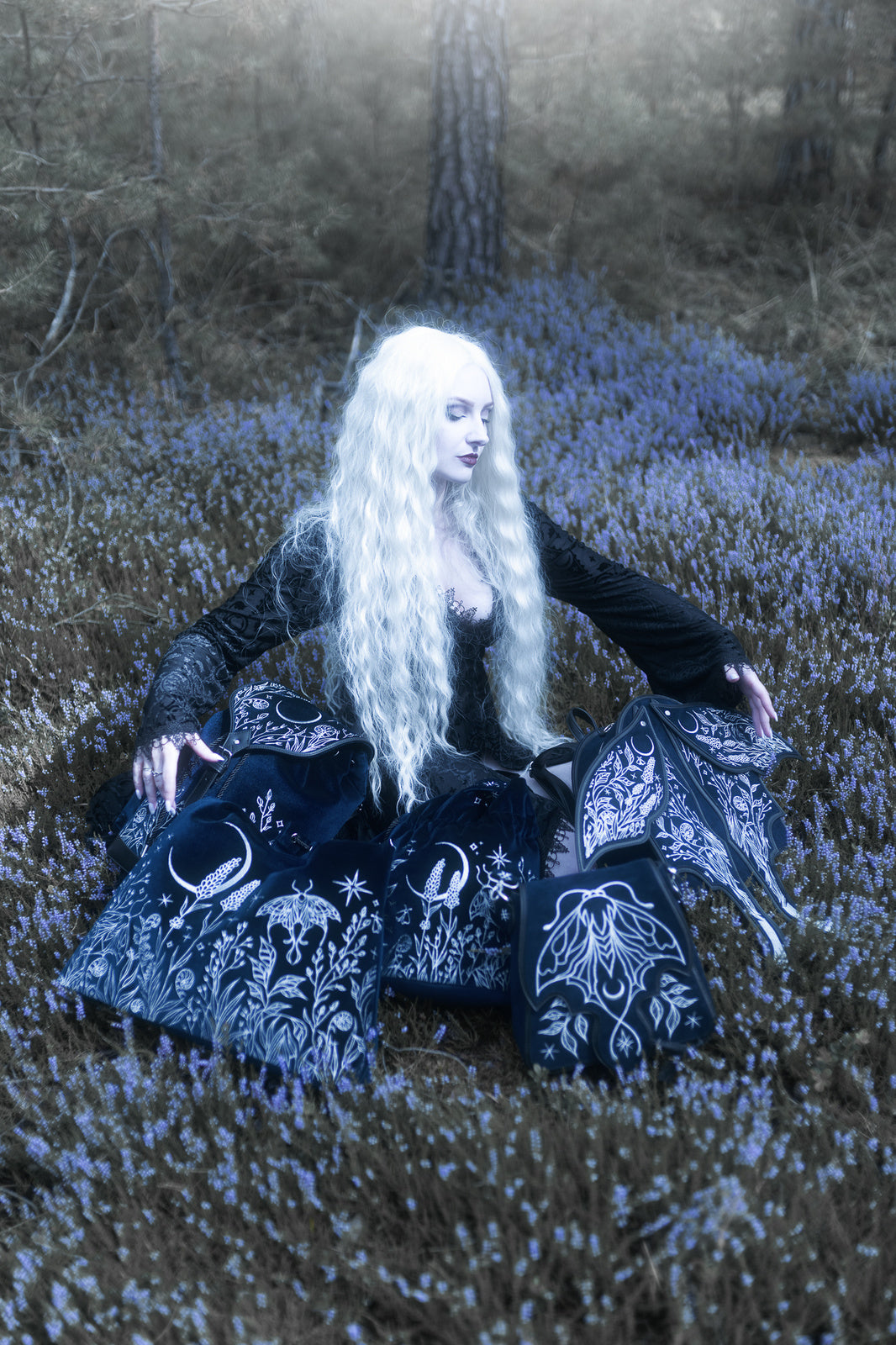 【RESTYLE】バックパック＊UMBRA NOCTIS MOTH BACKPACK【取寄】